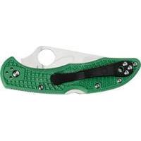 Нож Spyderco Delica4 Flat Ground Green C11FPGR 87.01.34