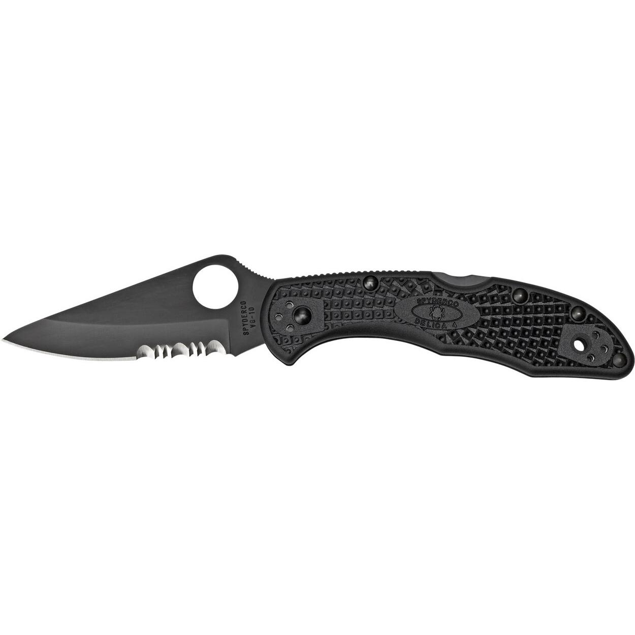 Нож Spyderco Delica4 Black Blade C11PSBBK 87.01.36