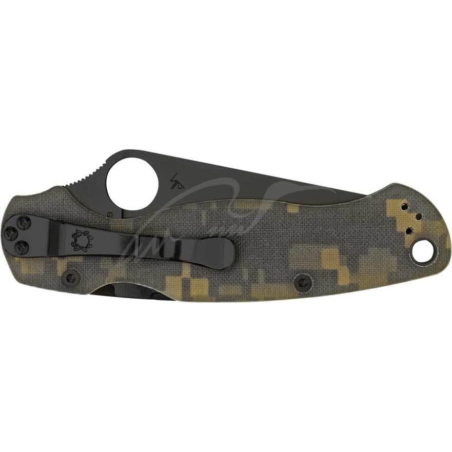 Нож Spyderco Para-Military2 Camo Black C81GPCMOBK2 87.01.56