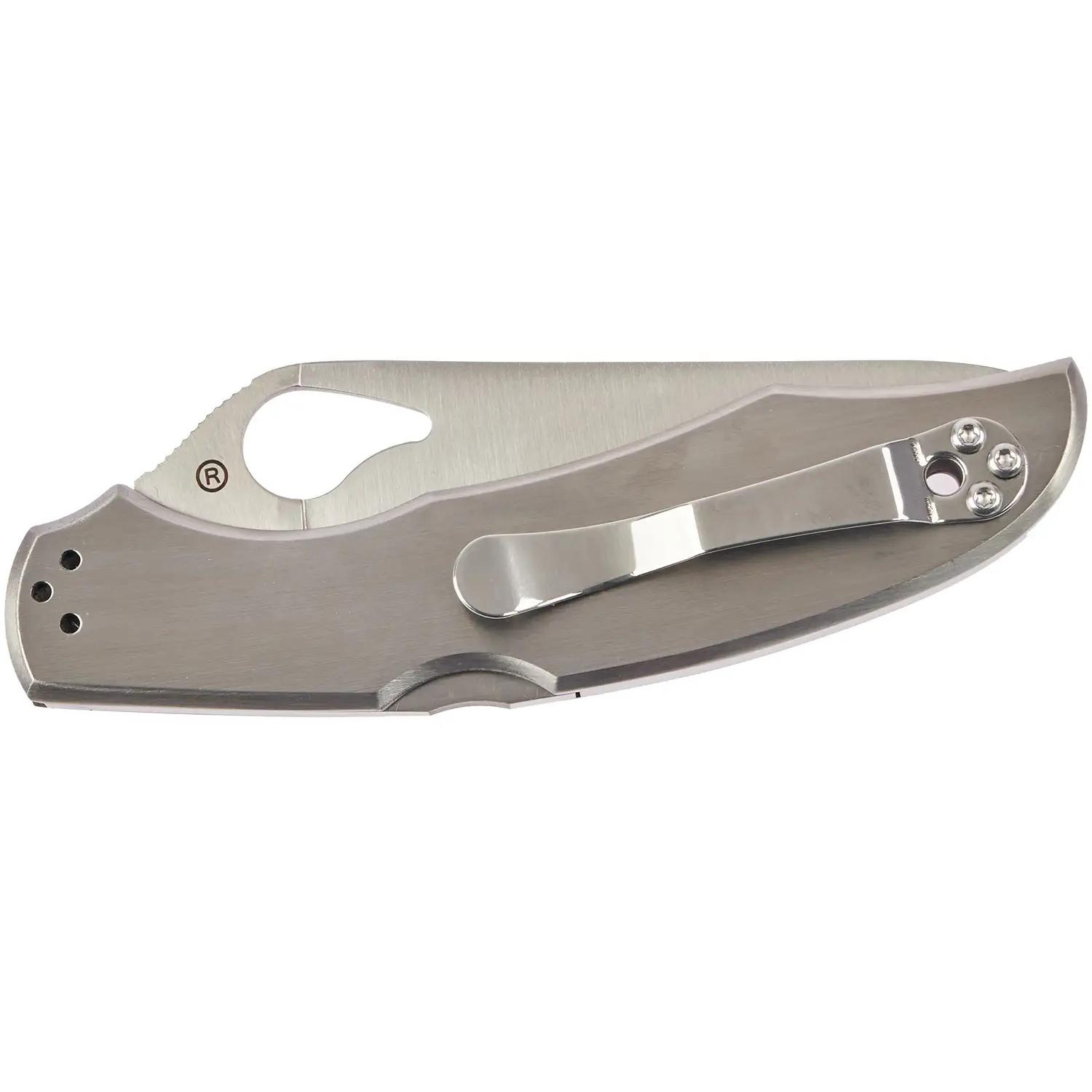Нож Spyderco Byrd Cara Cara2 Stainless Half Serrated BY03PS2 87.11.10