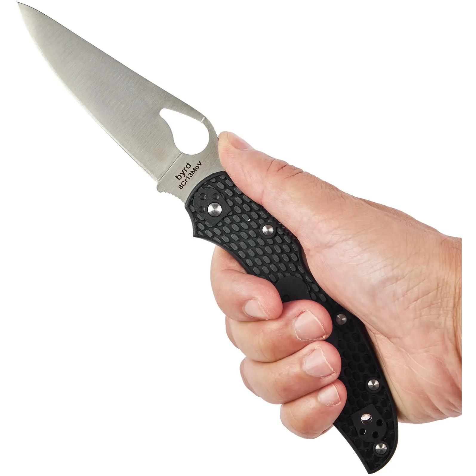 Нож Spyderco Byrd Cara Cara2 FRN Black BY03PBK2 87.11.14