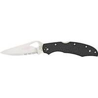 Нож Spyderco Byrd Cara Cara2 FRN Black Half Serrated BY03PSBK2 87.11.17