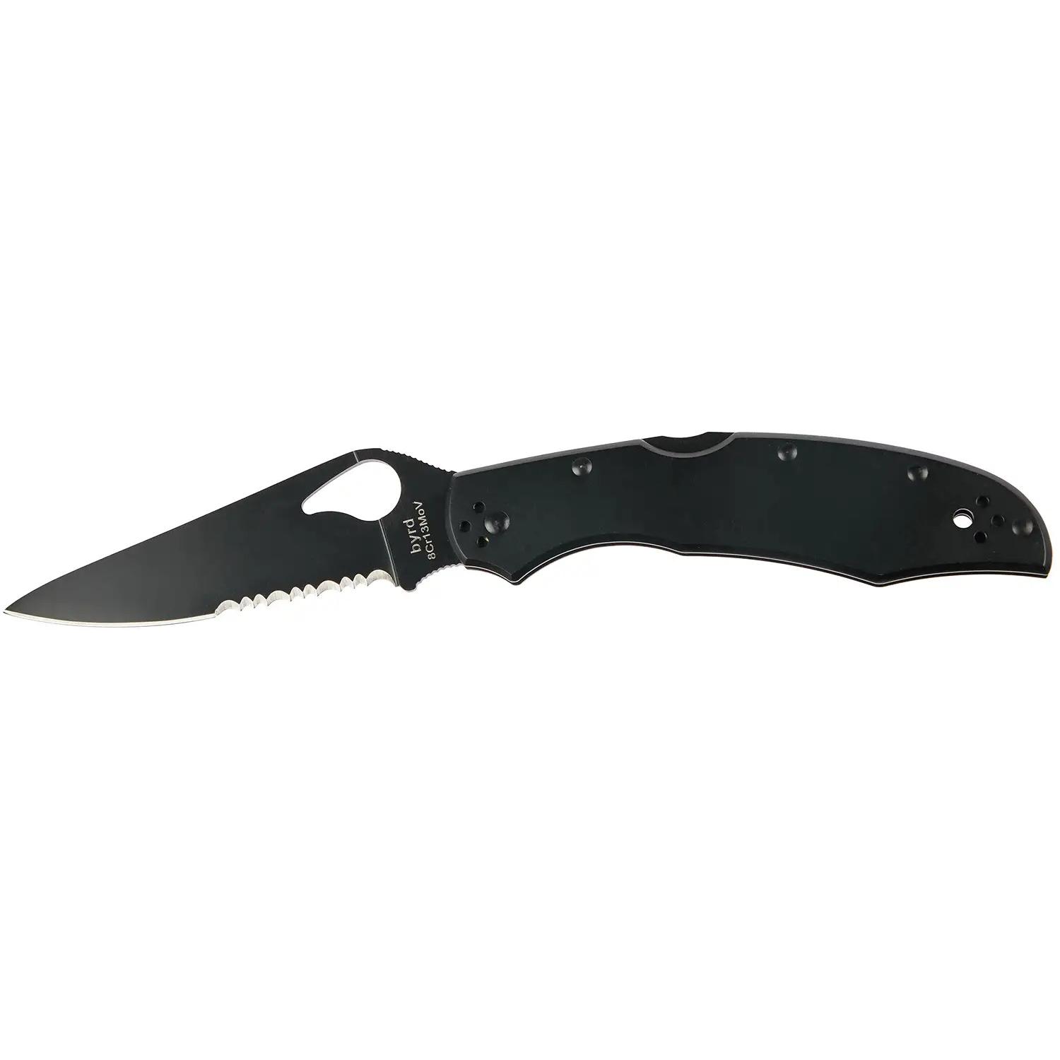Нож Spyderco Byrd Cara Cara 2 Black BY03BKPS2 87.11.47
