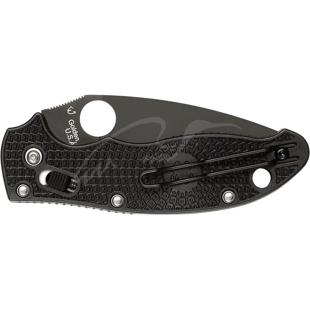Нож Spyderco Manix 2 Black Blade C101PBBK2 87.13.24