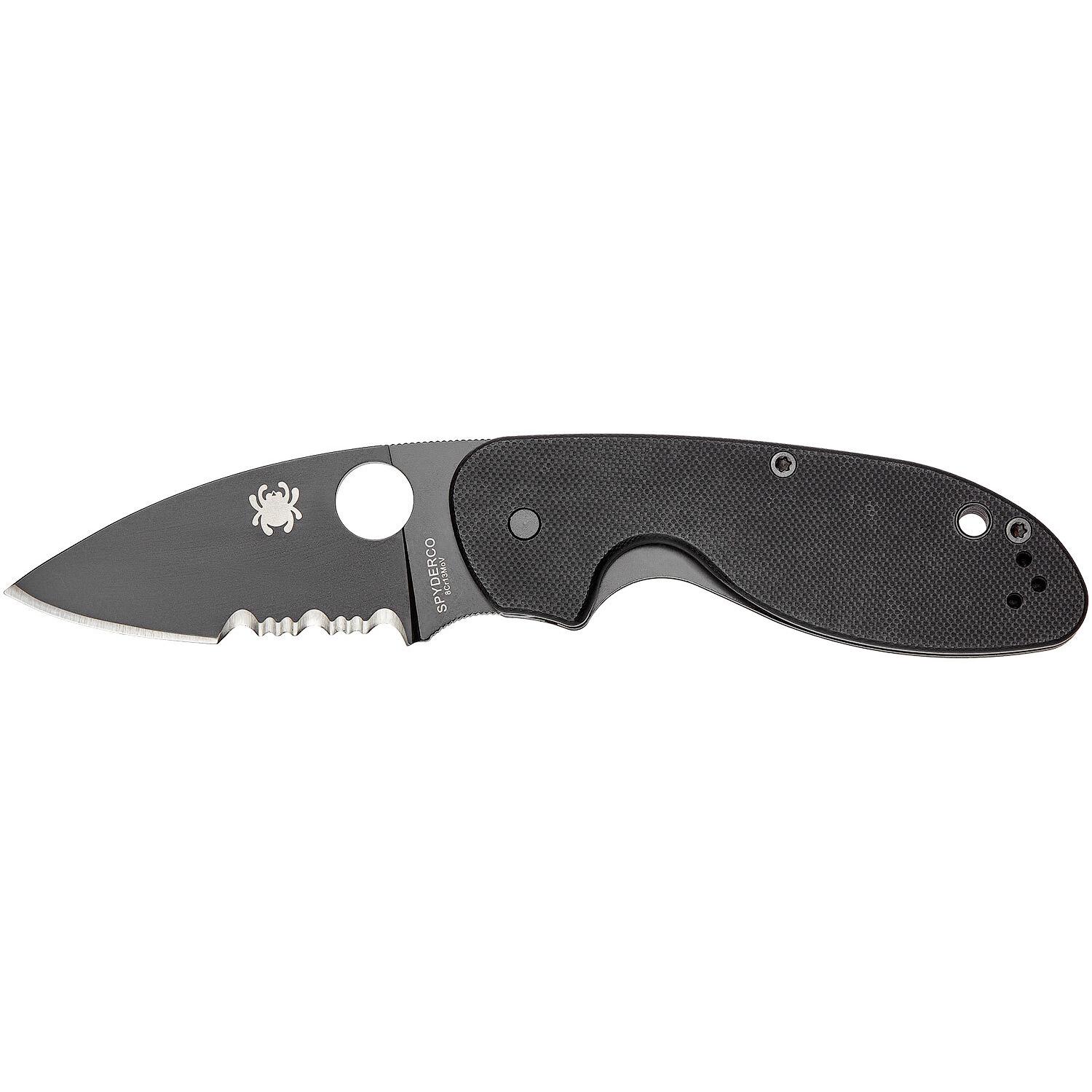Нож Spyderco Efficient Black Blade C216GPSBBK 87.13.61