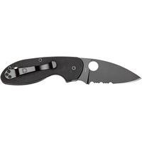 Нож Spyderco Efficient Black Blade C216GPSBBK 87.13.61