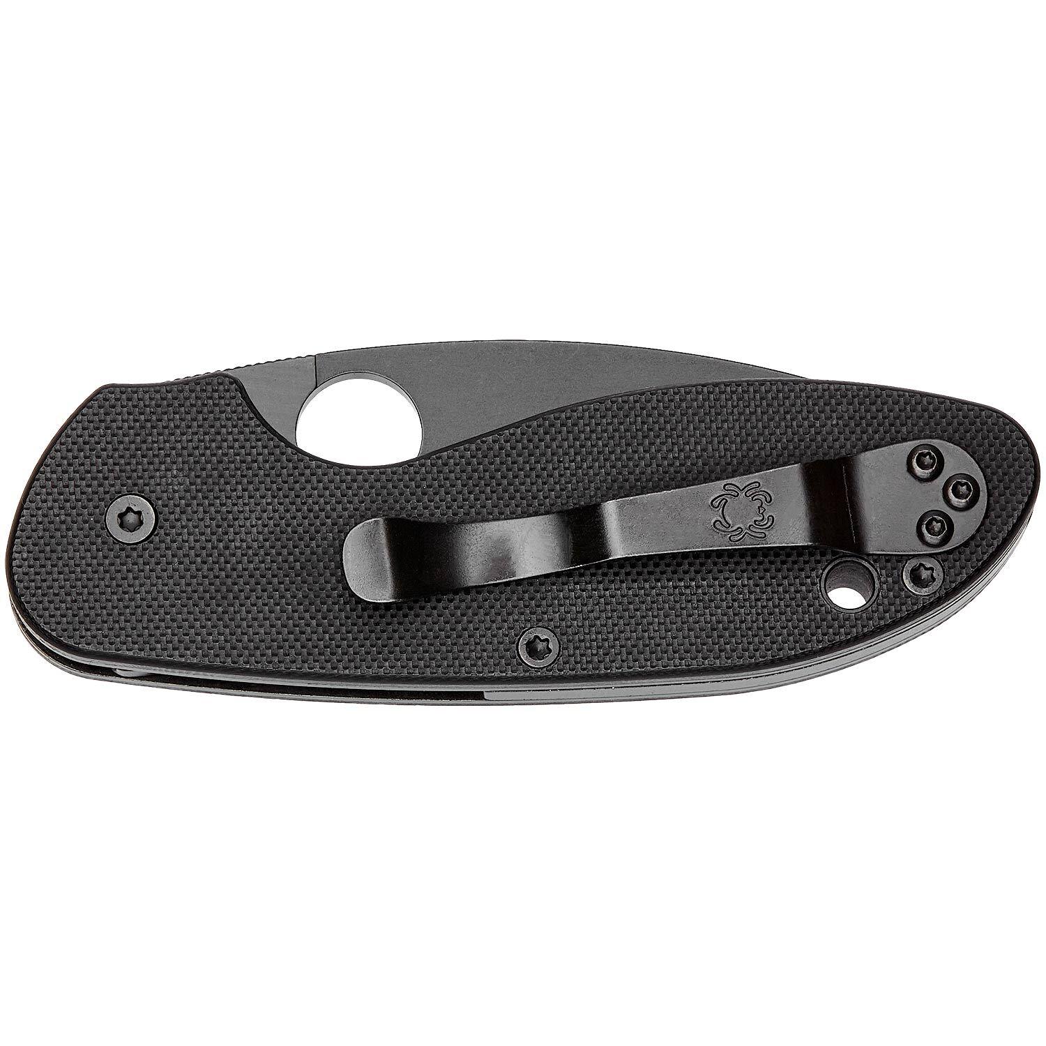 Нож Spyderco Efficient Black Blade C216GPSBBK 87.13.61