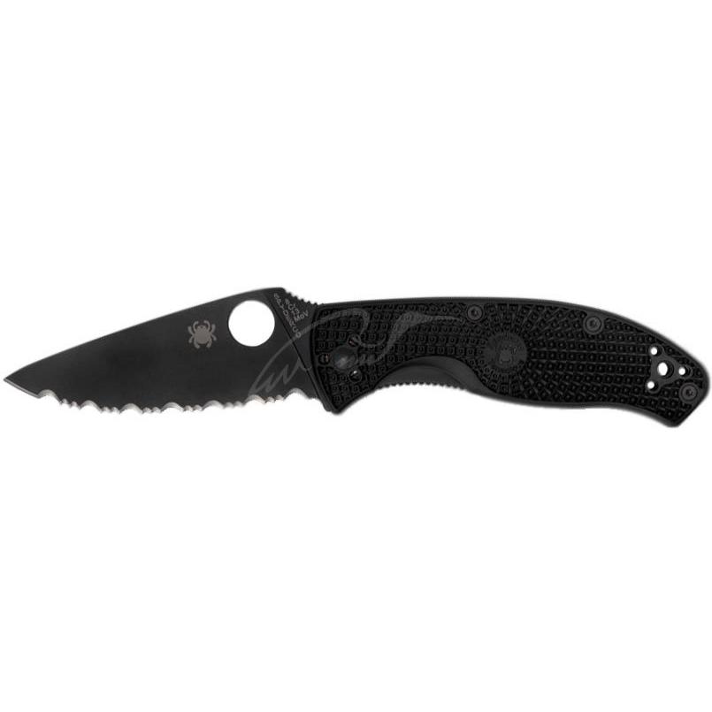 Нож Spyderco Tenacious Black Blade Lightweight C122SBBK 87.13.94
