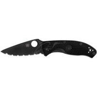 Нож Spyderco Tenacious Black Blade Lightweight C122SBBK 87.13.94