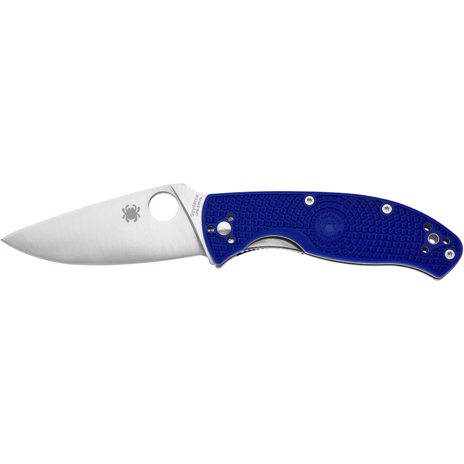 Нож Spyderco Tenacious S35VN blue C122PBL 87.14.72