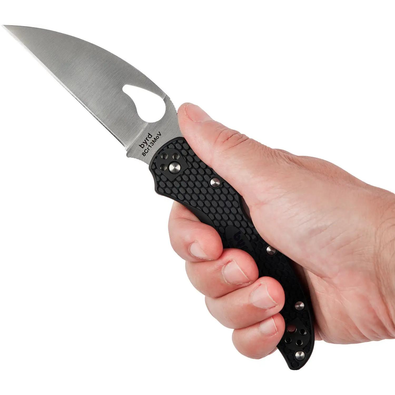 Нож Spyderco Byrd Harrier 2 Wharncliffe BY01PBKWC2 87.15.05