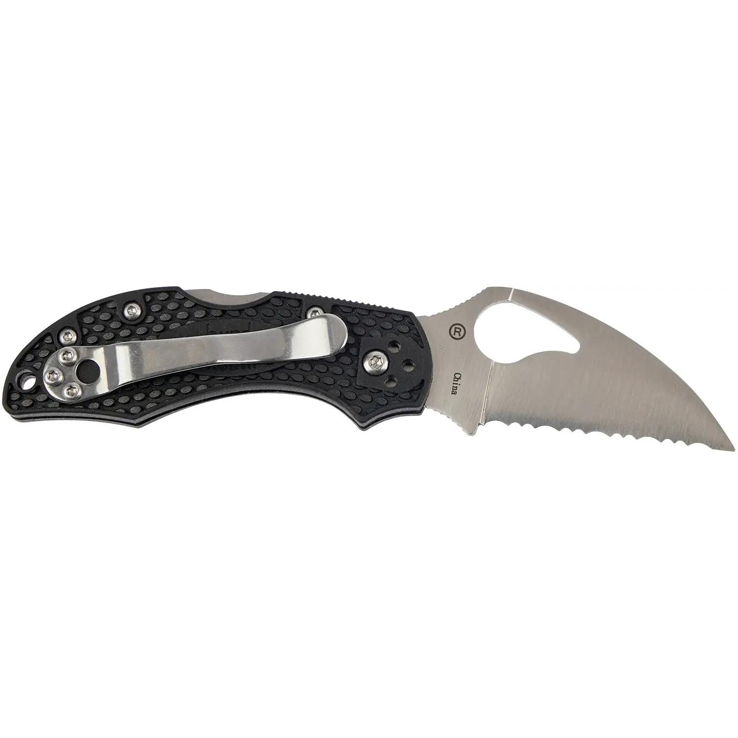 Нож Spyderco Byrd Robin 2 Wharncliffe Serrated BY10SBKWC2 87.15.12