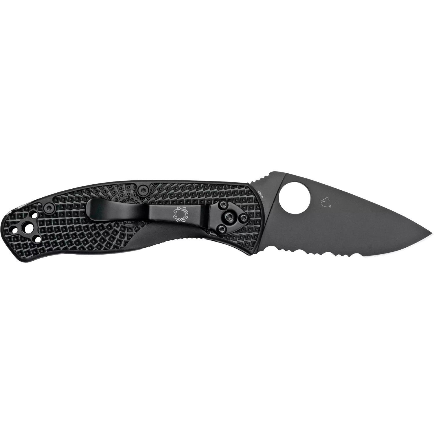 Нож Spyderco Persistence Lightweight FRN BB Half Serrated C136PSBBK 87.15.20