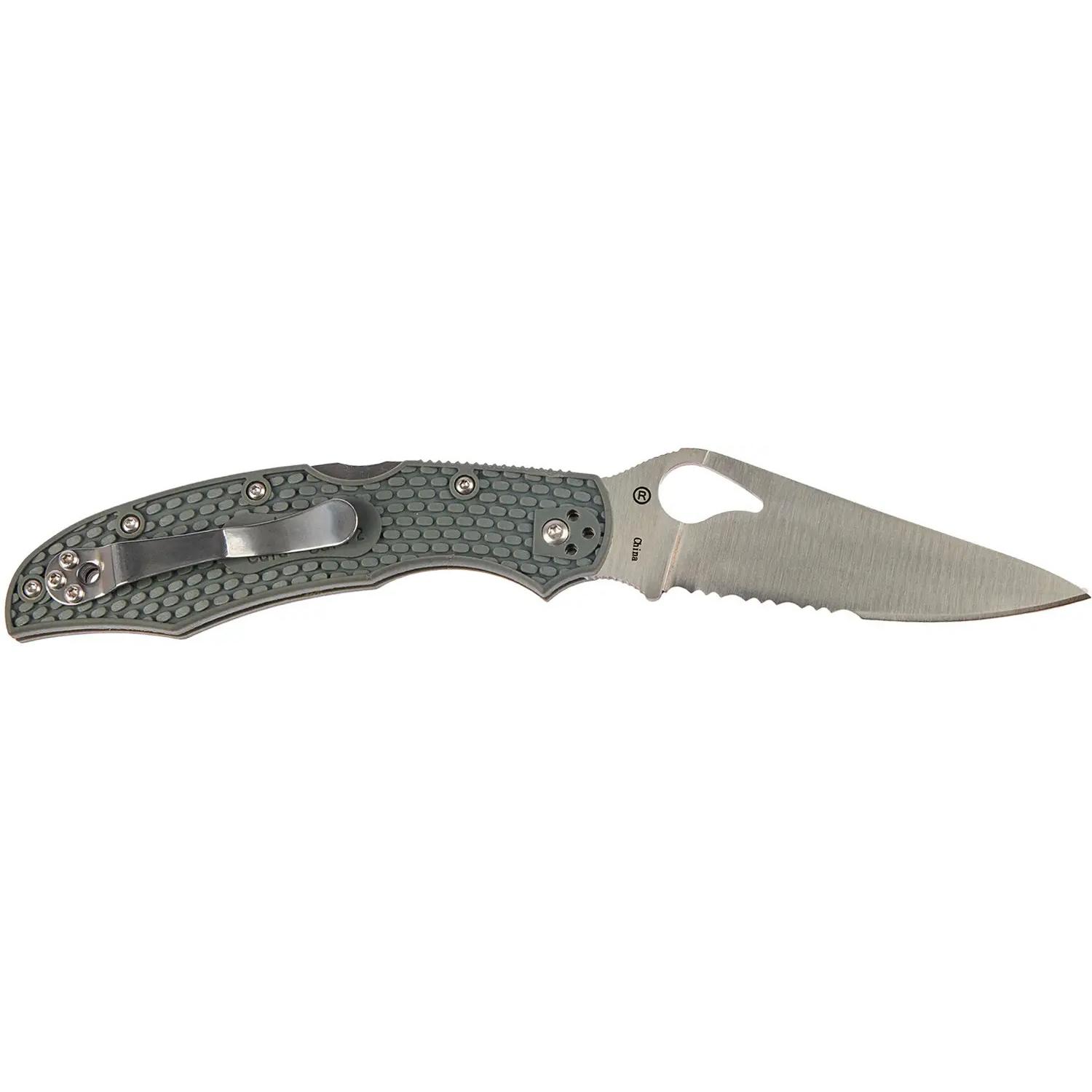 Нож Spyderco Byrd Cara Cara 2 Half Serrated Gray BY03PSGY2 87.15.59