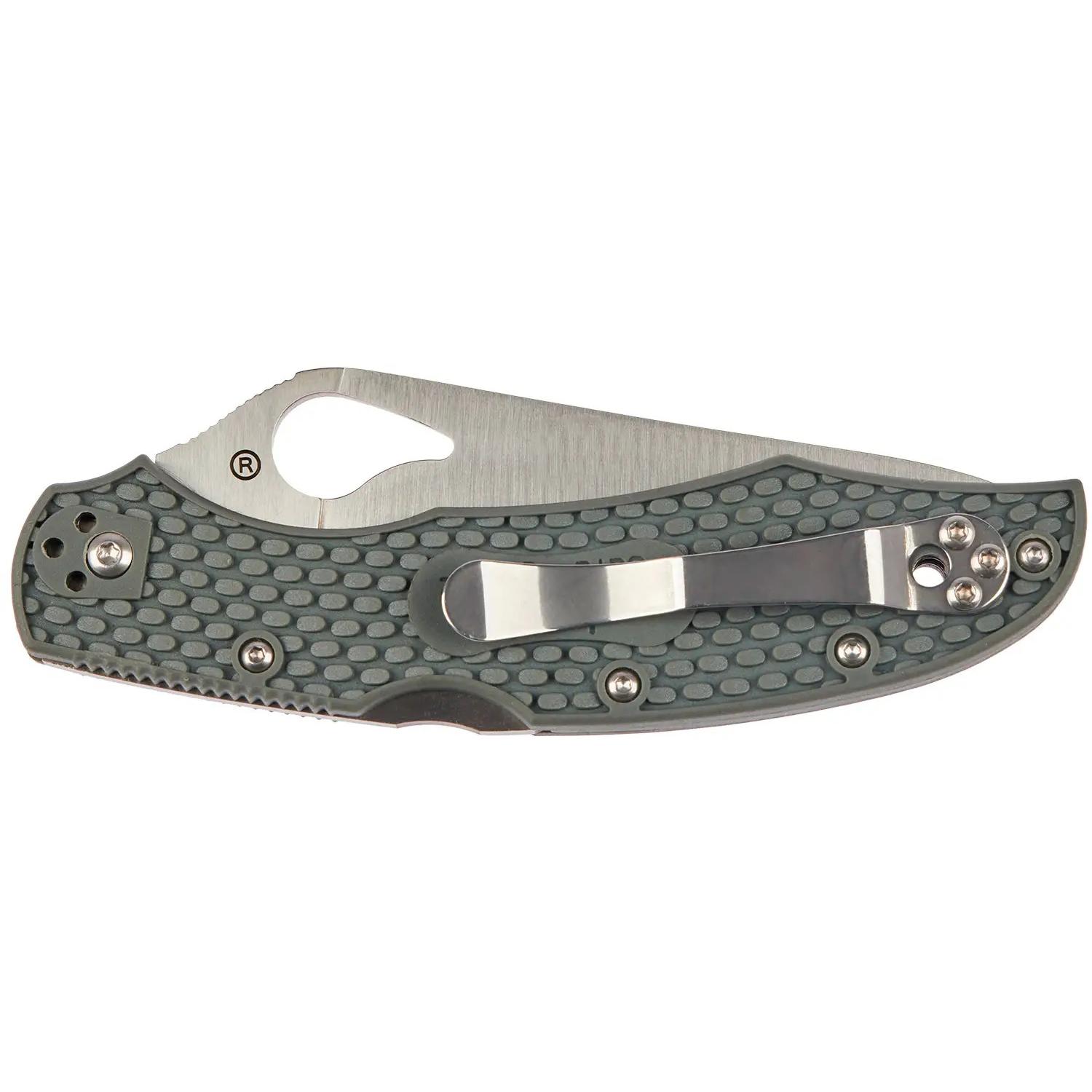 Нож Spyderco Byrd Cara Cara 2 Half Serrated Gray BY03PSGY2 87.15.59