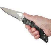 Нож Spyderco Byrd Cara Cara 2 Half Serrated Gray BY03PSGY2 87.15.59