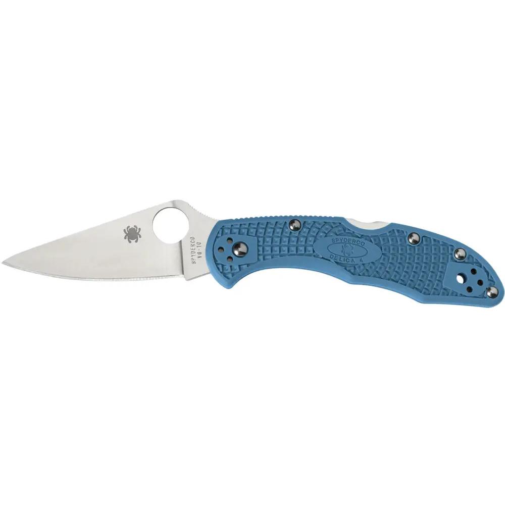 Нож Spyderco Delica 4 Flat Ground Blue C11FPBL 87.15.72