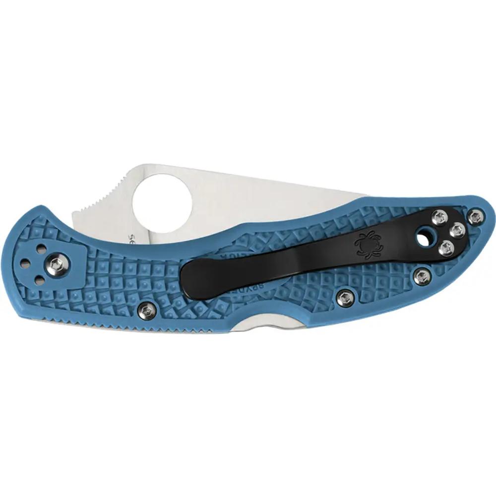 Нож Spyderco Delica 4 Flat Ground Blue C11FPBL 87.15.72