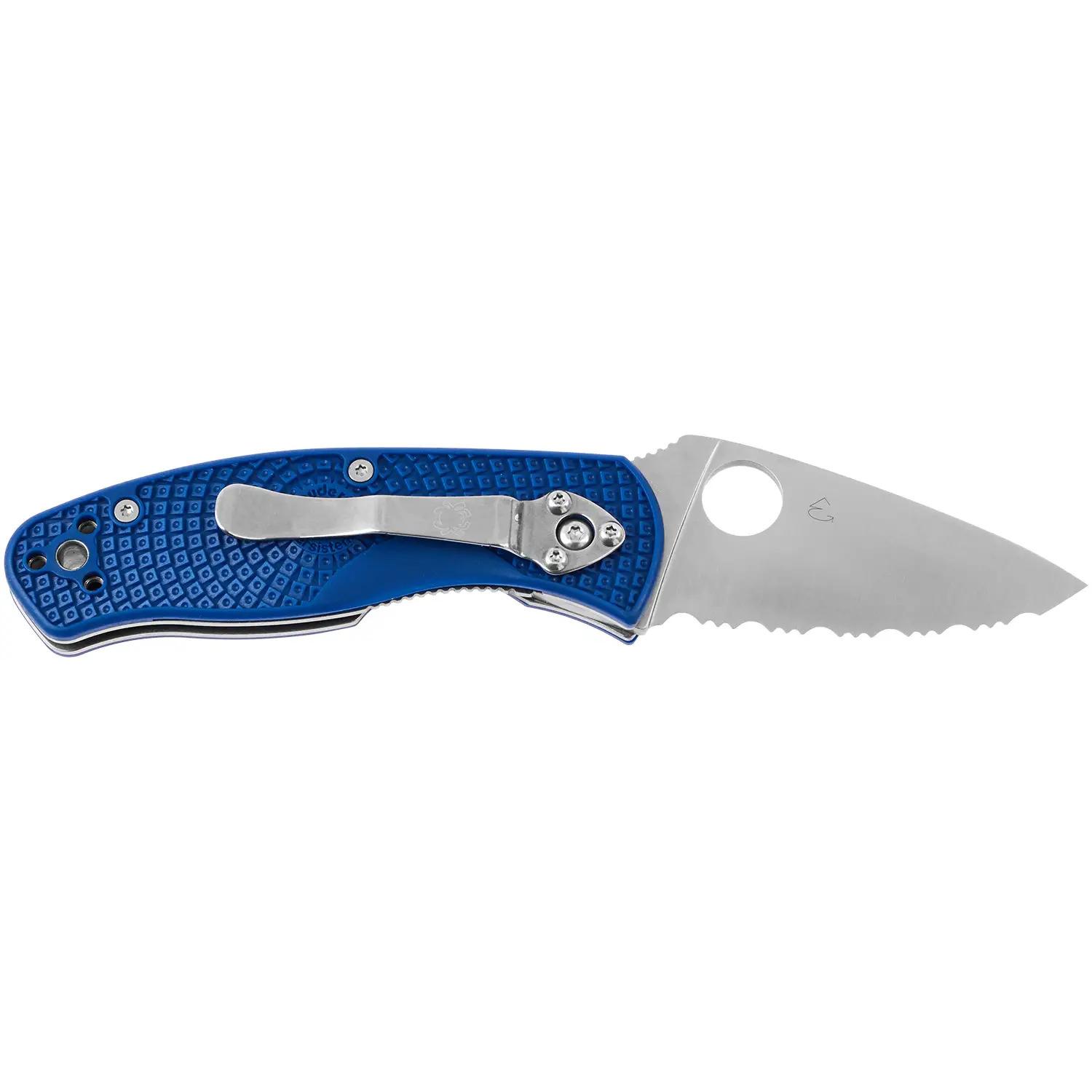 Нож Spyderco Persistence Lightweight CPM S35VN Serrated C136SBL 87.15.95