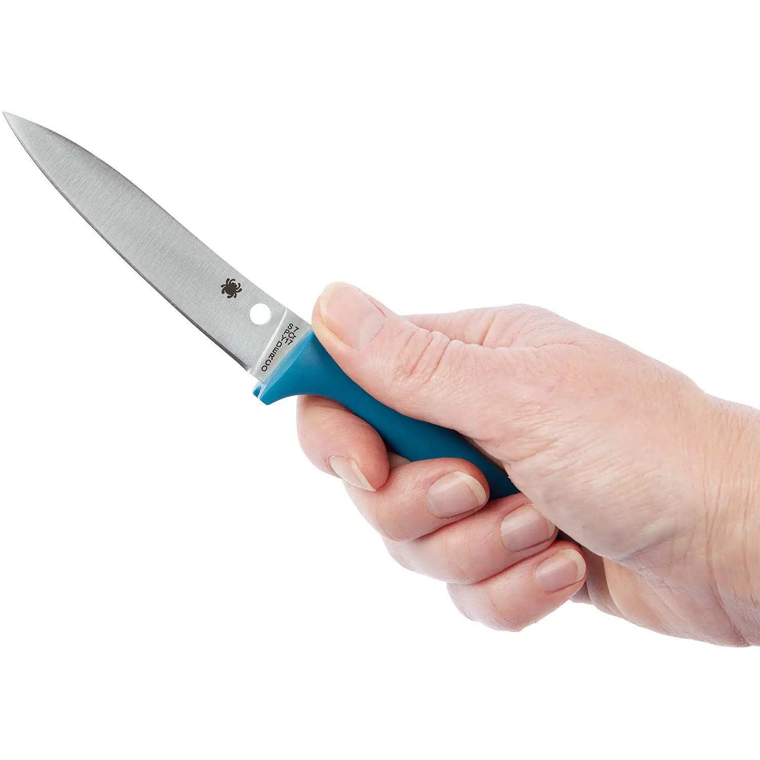 Нож Spyderco Counter Puppy Blue K20PBL 87.16.10