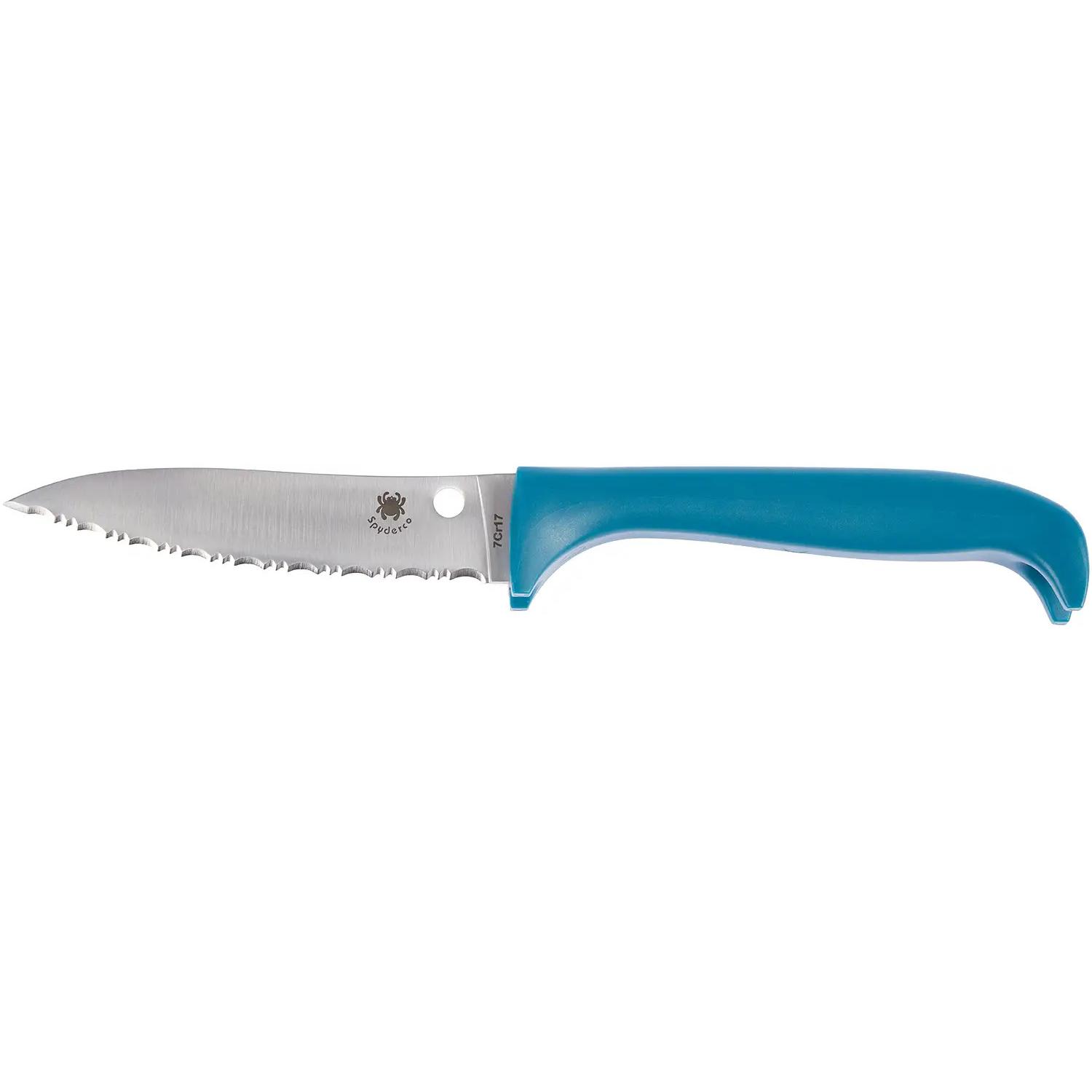 Нож Spyderco Counter Critter Blue Serrated K21SBL 87.16.13