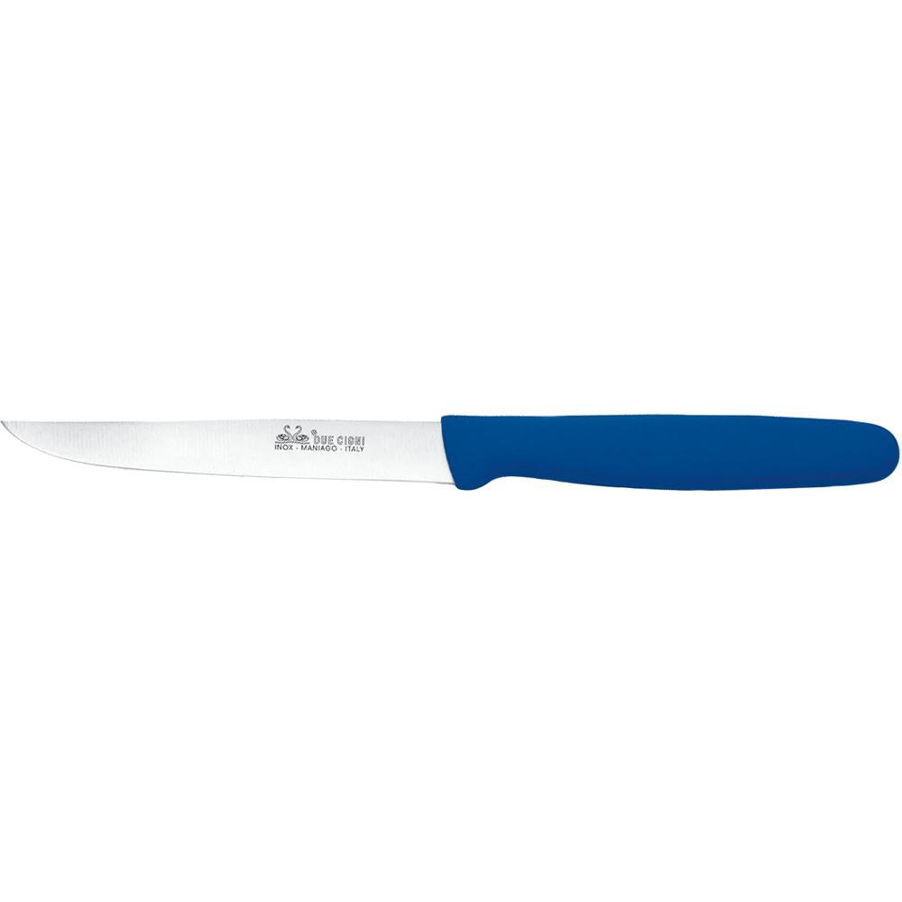 Нож кухонный Due Cigni Utulity Steak Knife 110 мм. цвет - синий 2C 713/11 BL 1904.01.70