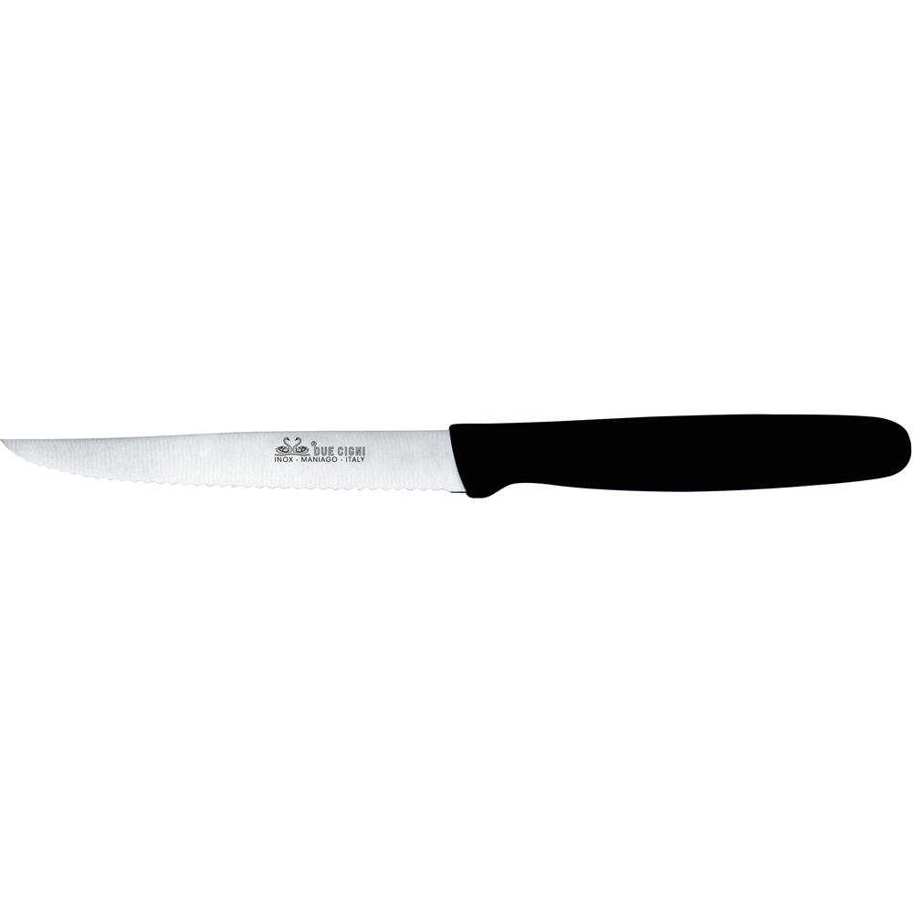 Нож кухонный Due Cigni Pizza Knife 110 мм. цвет - черный 2C 714/11D 1904.01.74