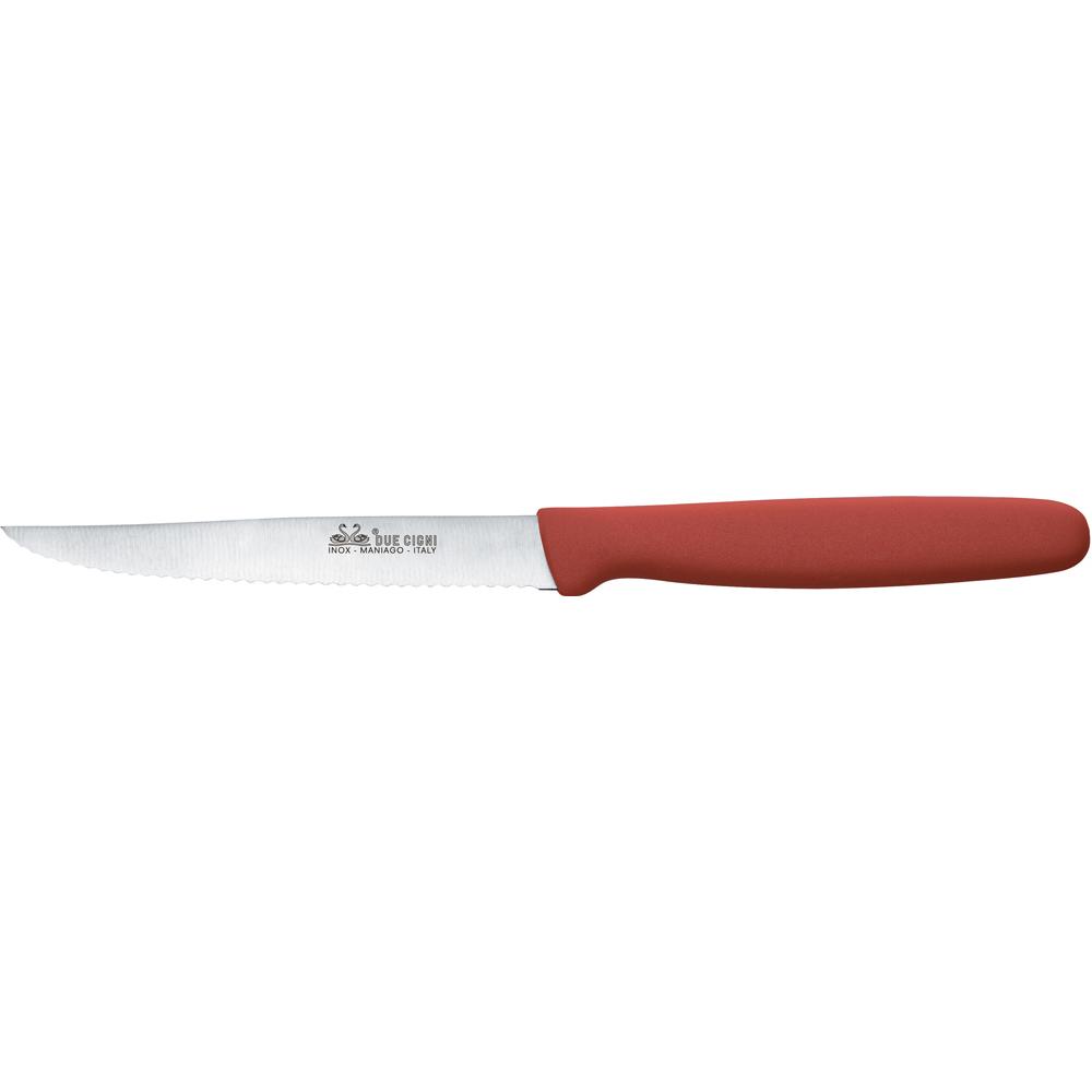 Нож кухонный Due Cigni Pizza Knife 110 мм. цвет - красный 2C 714/11D R 1904.01.76