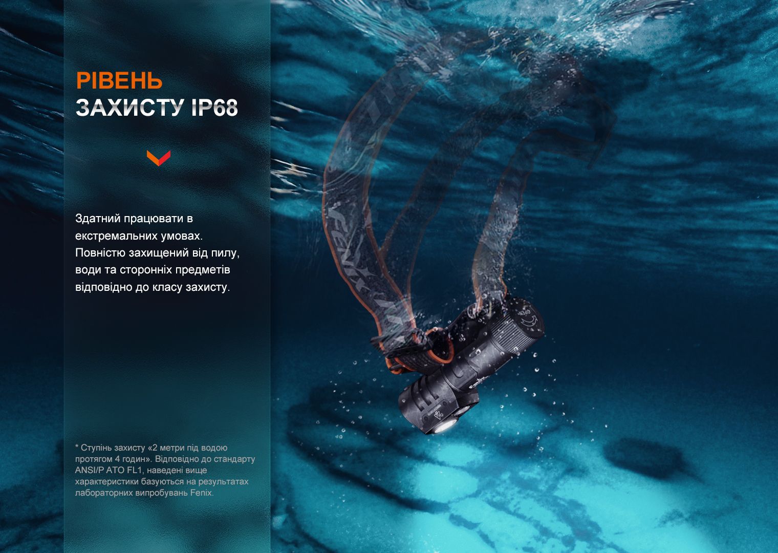 Фонарь налобный Fenix HM71R