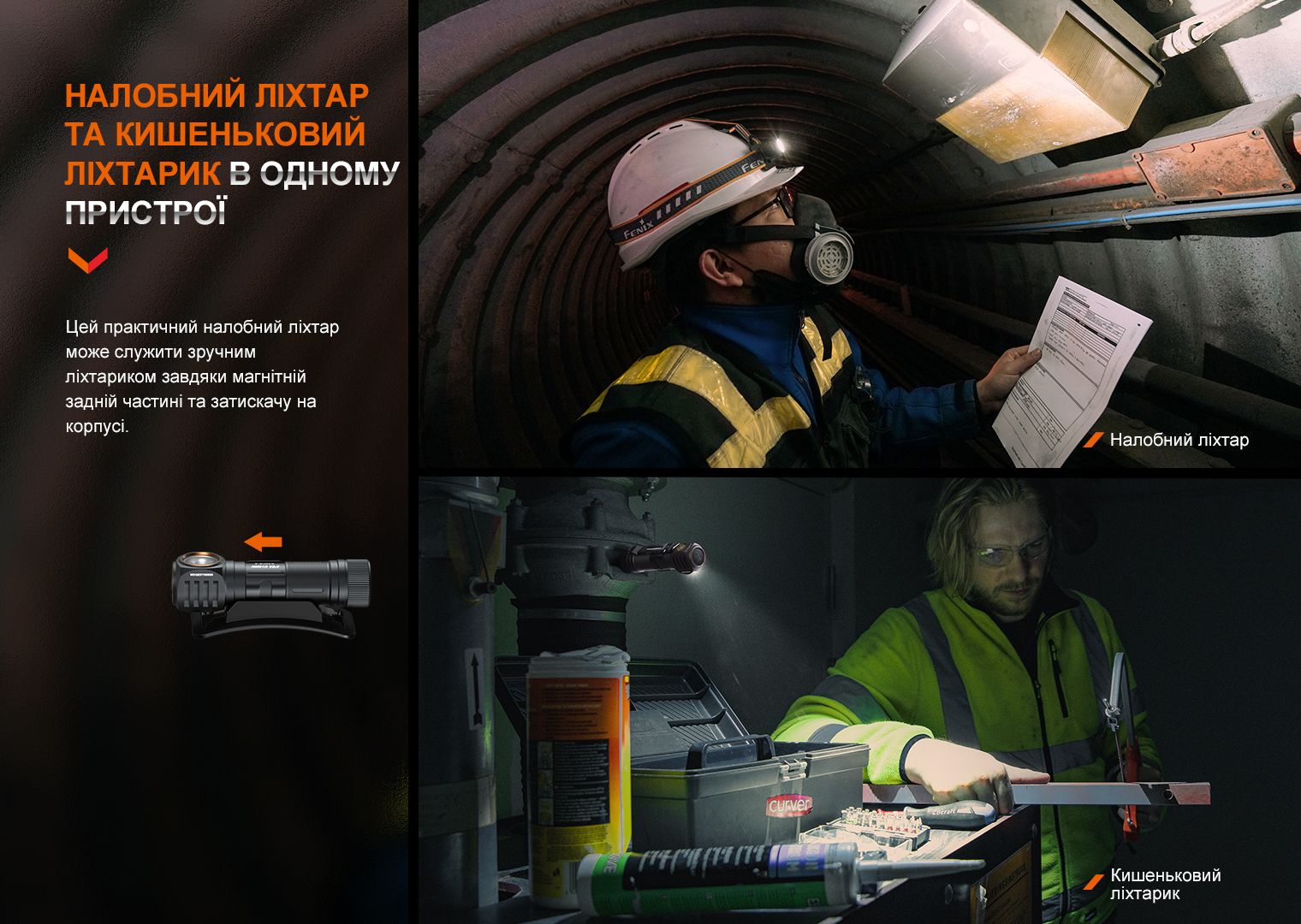 Мультифонарь Fenix HM61R V2.0