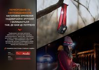 Фонарь налобный Fenix HL16 AAA черный