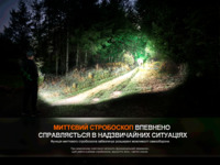 Дальнобойный фонарь Fenix HT18R