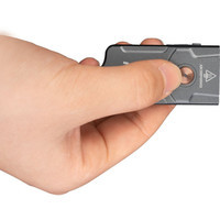 Фонарь наключный Fenix E03R V2.0, серый