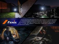 Фонарь наключный Fenix E03R V2.0, серый