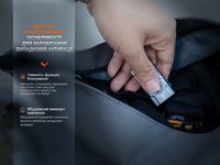 Фонарь наключный Fenix E03R V2.0, синий