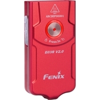 Фонарь наключный Fenix E03R V2.0, красный