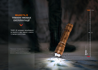 Фонарь тактический Fenix TK20R UE, серый