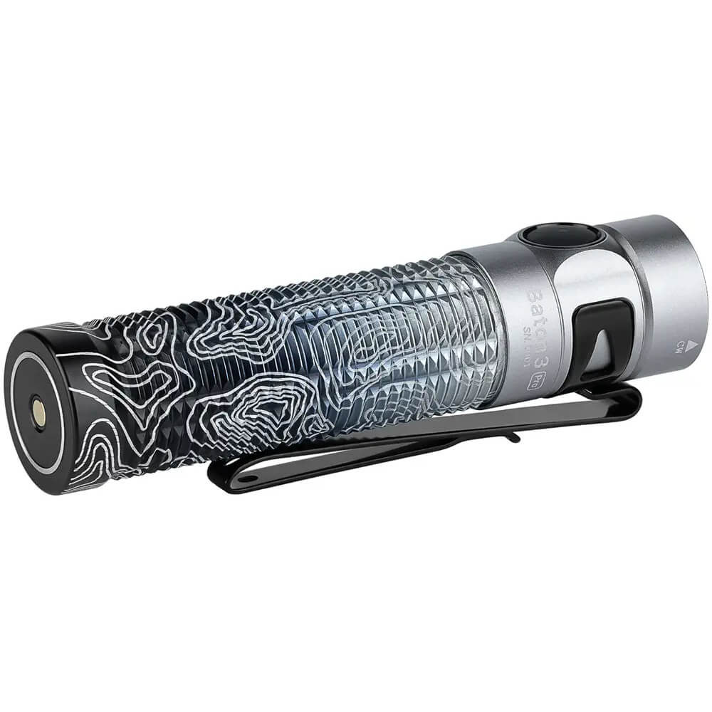 Фонарь Olight Baton 3 Pro Silver ridge