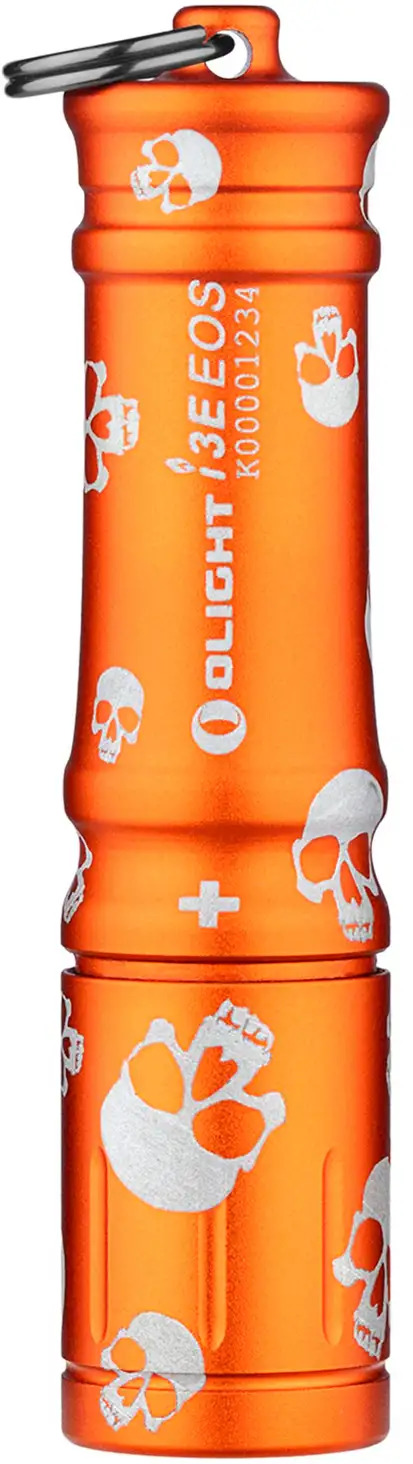 Фонарь-брелок Olight I3E EOS Orange Skull 2370.43.90