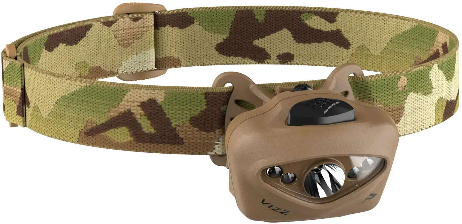 Фонарь налобный Princeton Tec Vizz Tactical MPLS 550 lm Multicam 2370.44.26