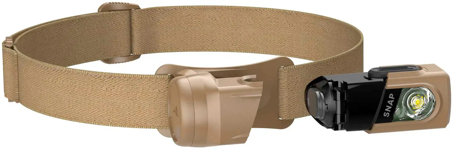 Фонарь налобный Princeton Tec Snap Solo 450 lm Tan 2370.44.41