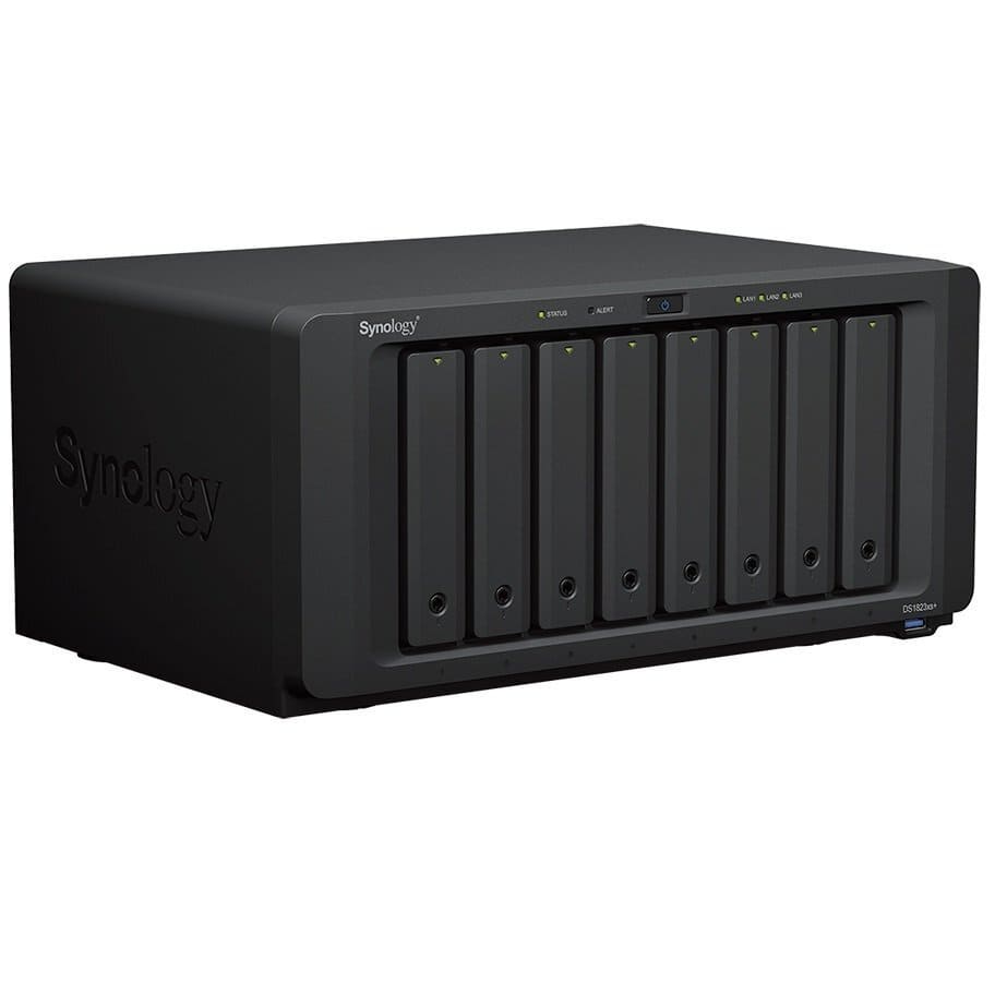 Комплект сетевого хранилища Synology DS1823xs+ на 80 ТБ WD Red Plus NAS