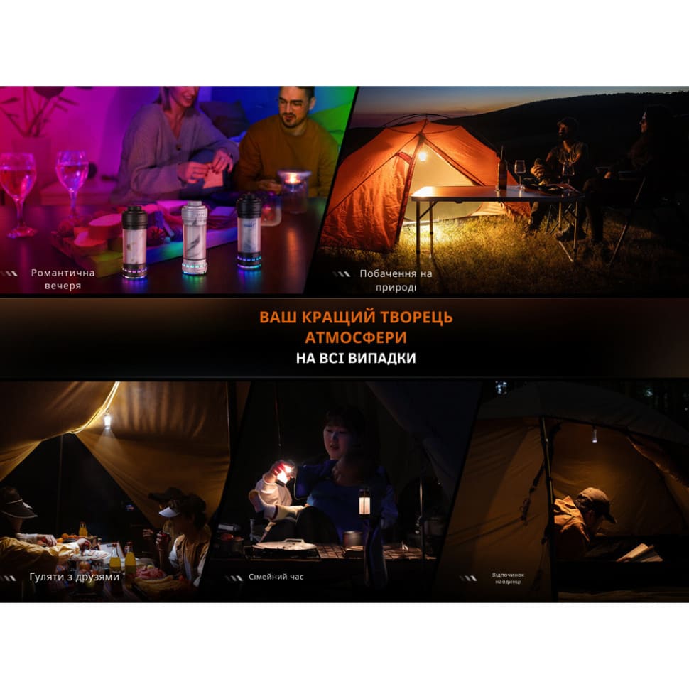 Фонарь кемпинговый Fenix ​​CL22R Белый (500 Лм) CL22RWH