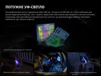 Фонарь наключный Fenix ​​E06R серый 700 Лм