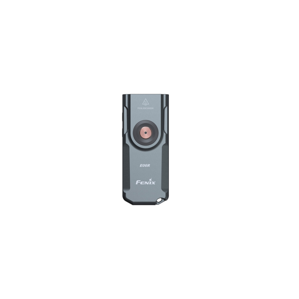 Фонарь наключный Fenix ​​E06R серый 700 Лм